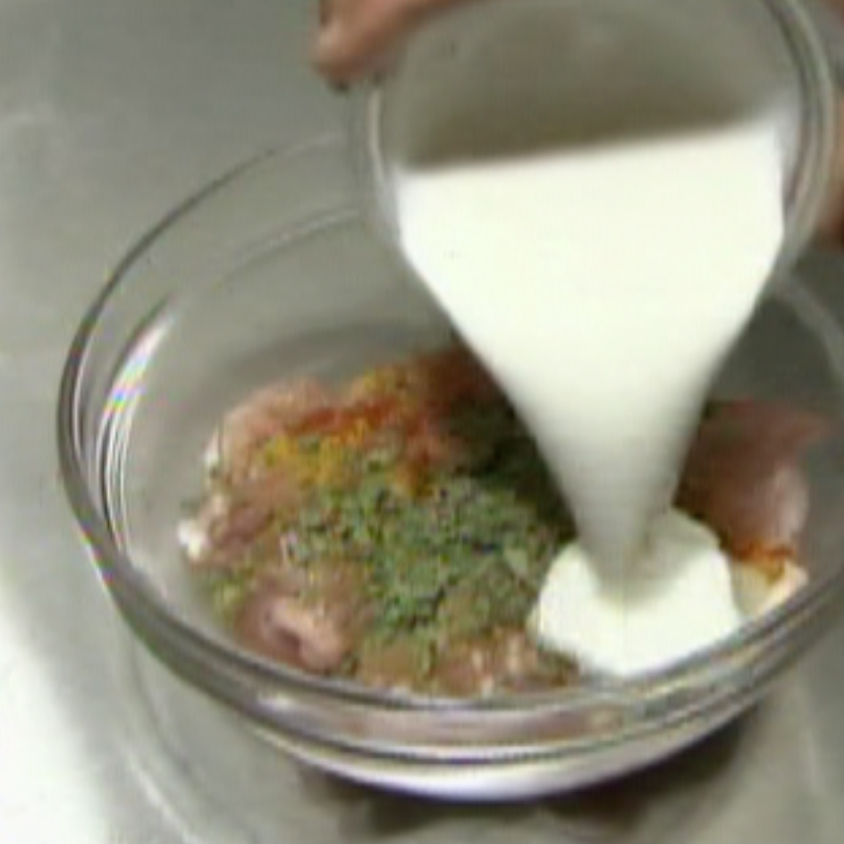 マリネ液に漬け込む